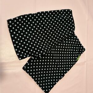 Kids Black Polka Dot Shorts